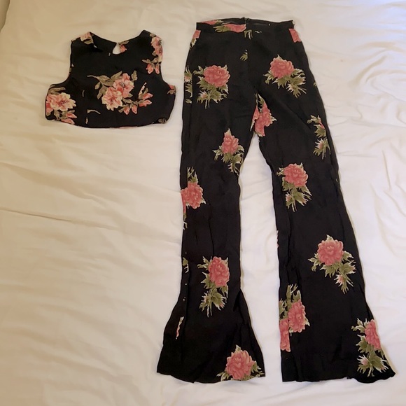 Reformation matching floral set - small